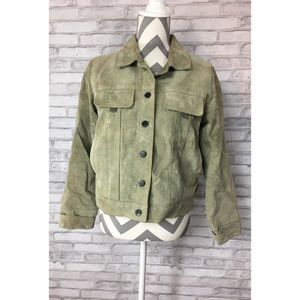 Roxy vintage leather jacket size M